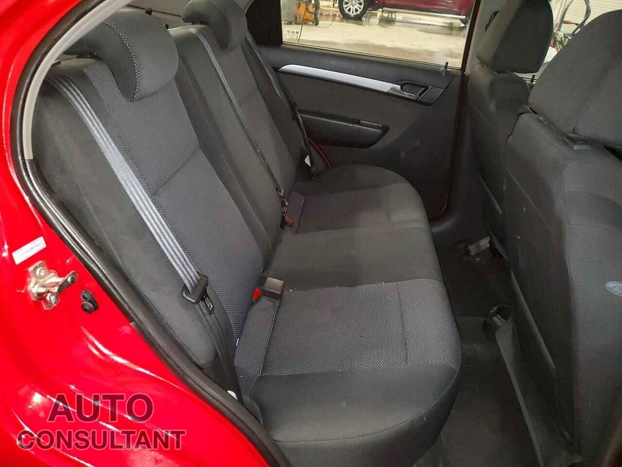 CHEVROLET AVEO 2011 - KL1TD5DE8BB139621