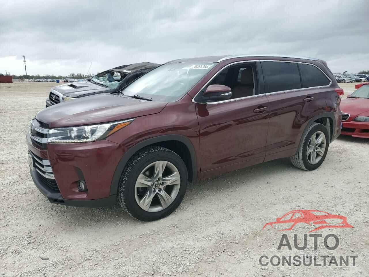 TOYOTA HIGHLANDER 2017 - 5TDYZRFH5HS205090