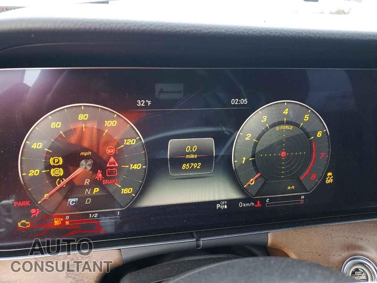 MERCEDES-BENZ E-CLASS 2019 - WDDZF4KB0KA595401