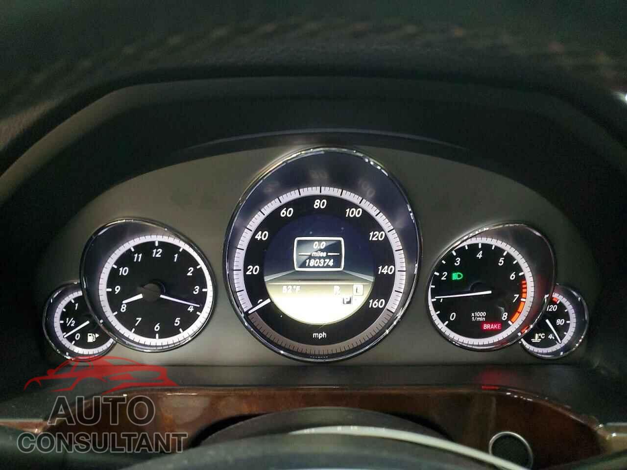 MERCEDES-BENZ E-CLASS 2012 - WDDHF8JB6CA653808
