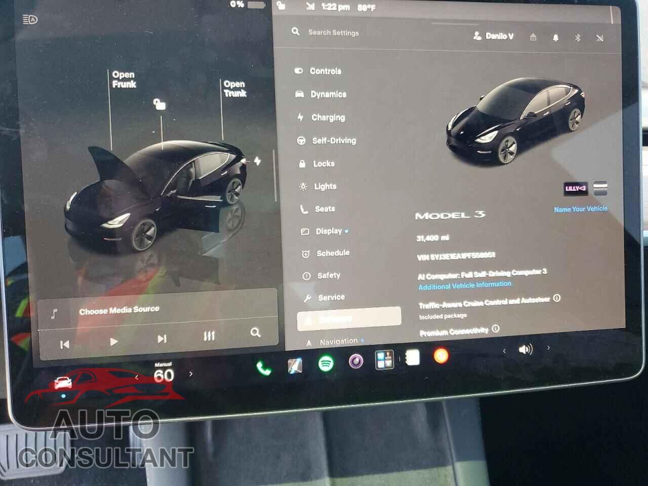 TESLA MODEL 3 2023 - 5YJ3E1EA1PF556951