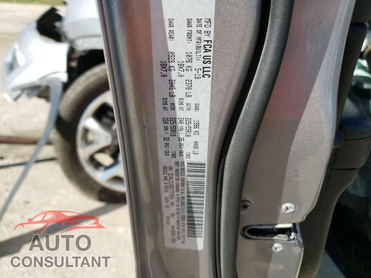 JEEP COMPASS 2019 - 3C4NJCCB3KT777814