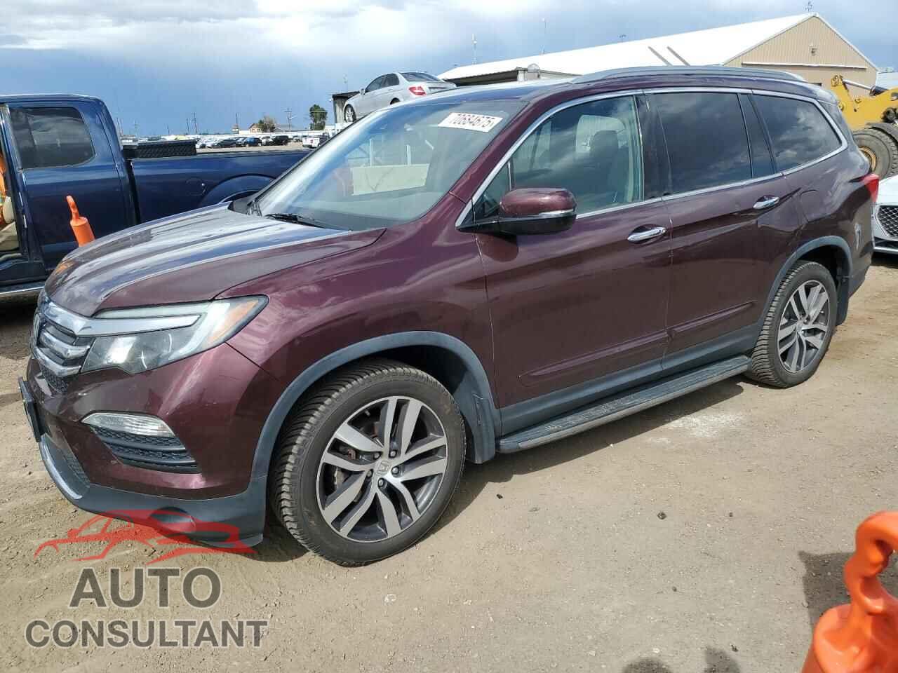 HONDA PILOT 2017 - 5FNYF6H0XHB028720