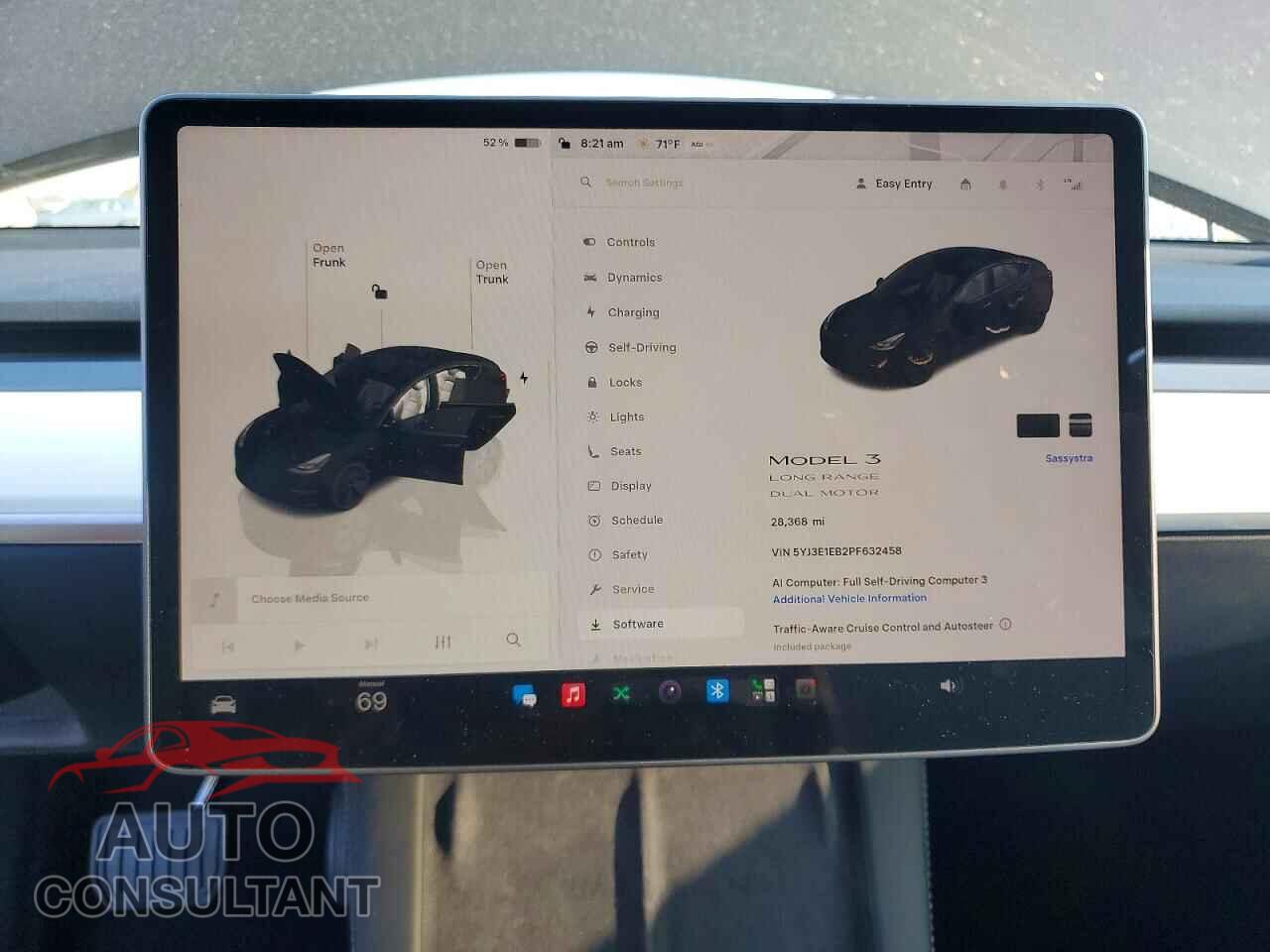 TESLA MODEL 3 2023 - 5YJ3E1EB2PF632458