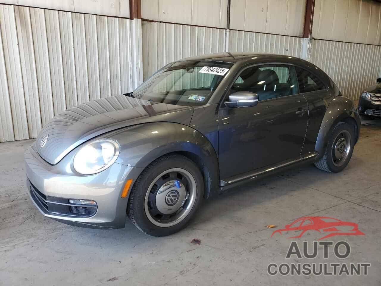 VOLKSWAGEN BEETLE 2012 - 3VWJP7AT2CM634023