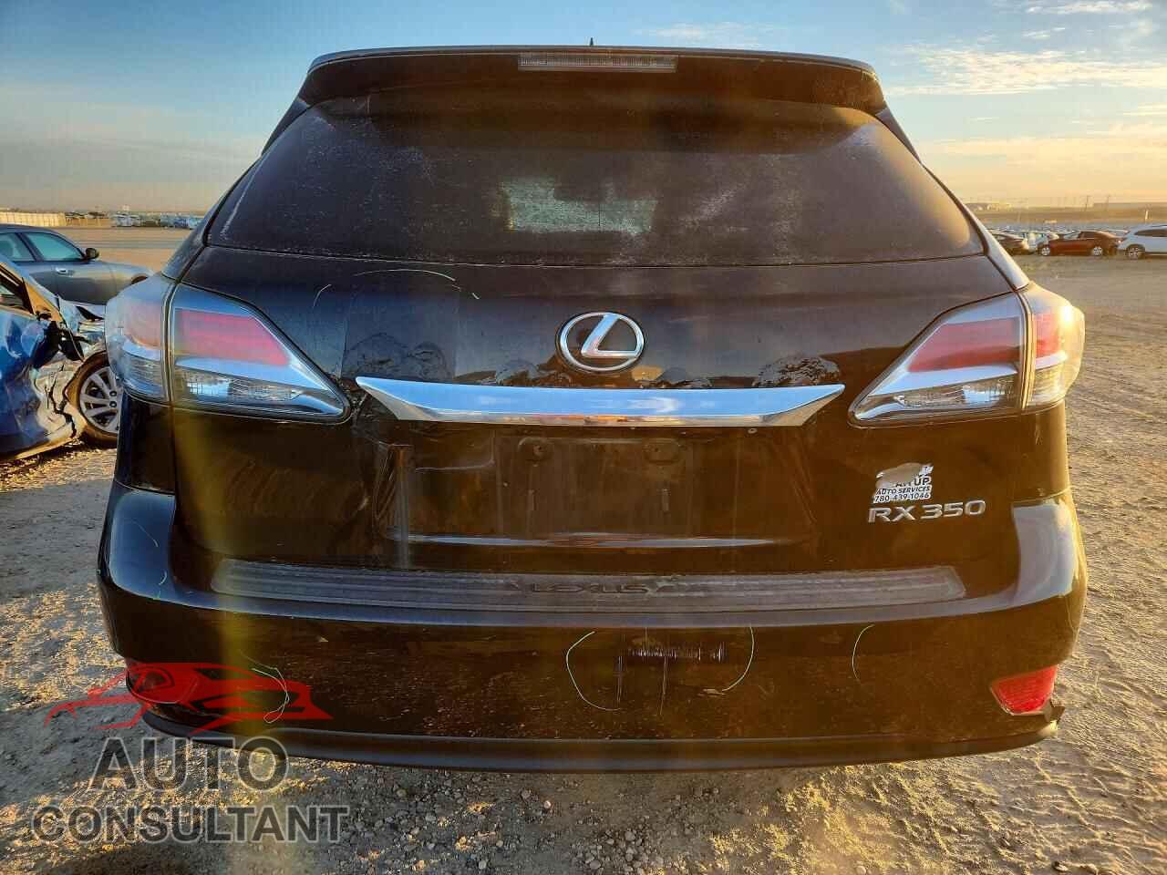LEXUS RX350 2013 - 2T2BK1BA0DC212838