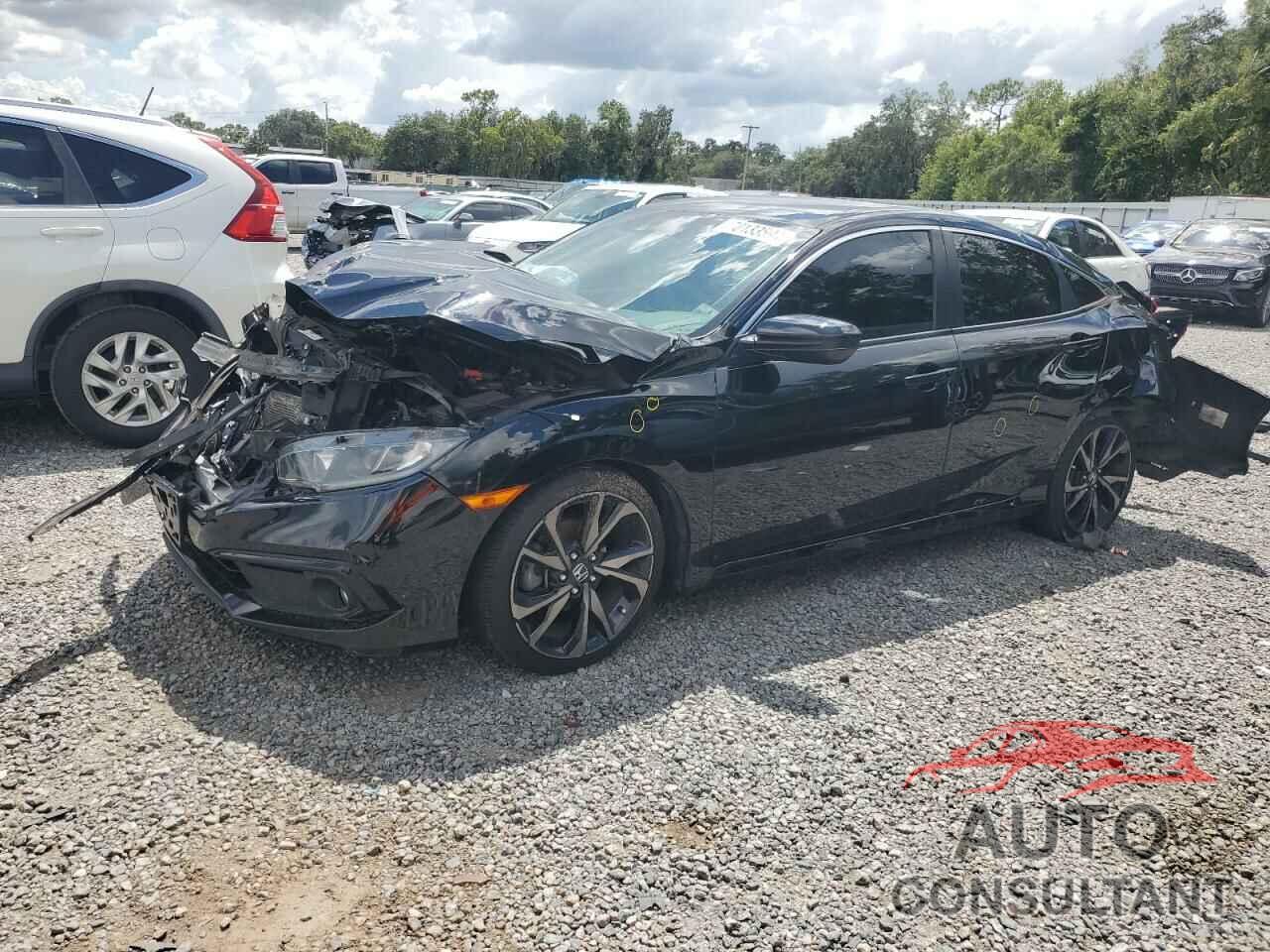 HONDA CIVIC 2019 - 2HGFC2F81KH569918