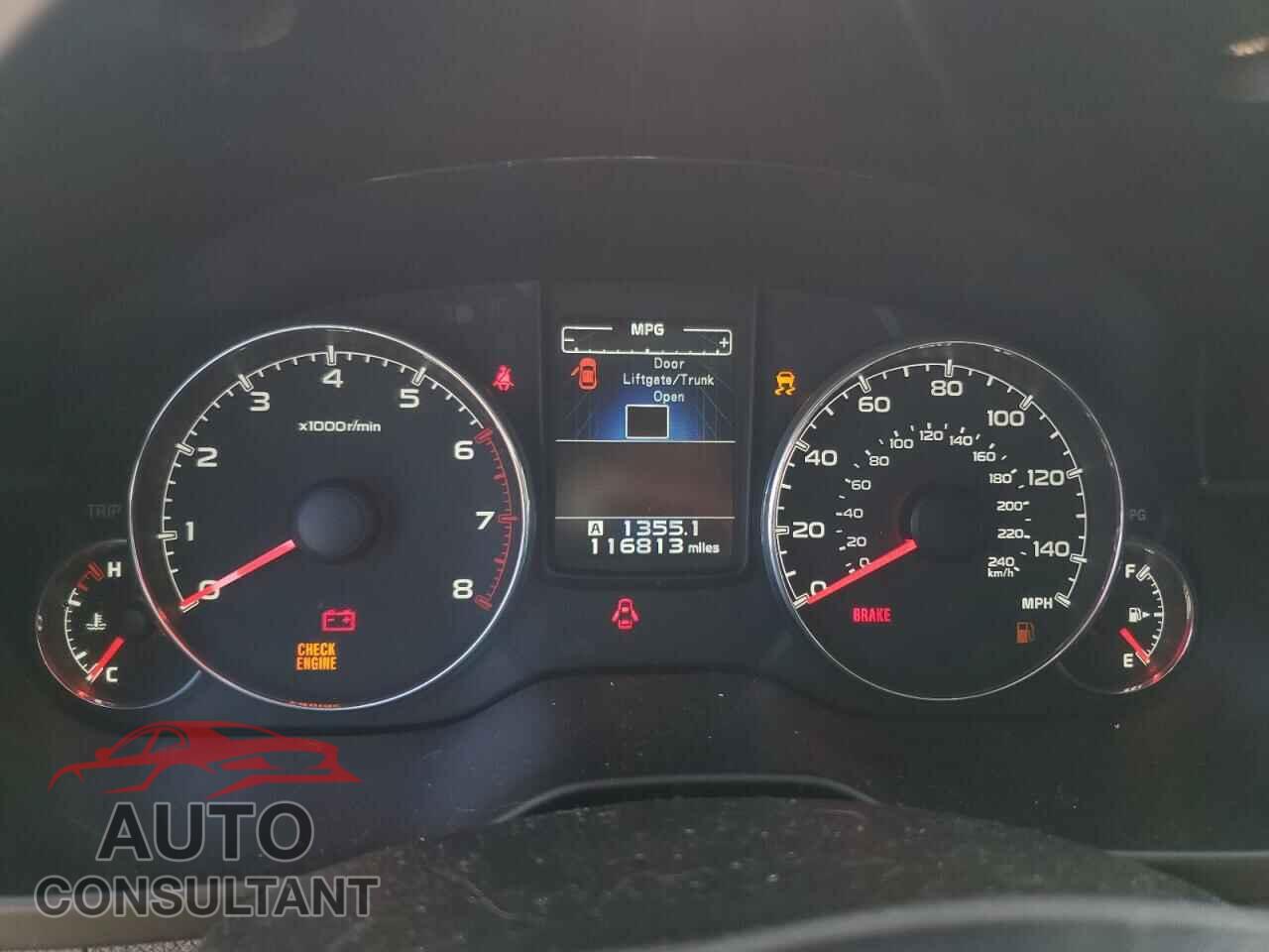 SUBARU OUTBACK 2013 - 4S4BRBKC6D3308405