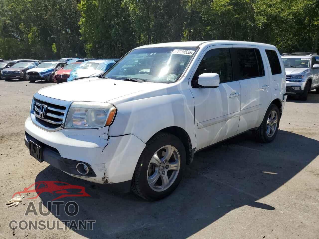 HONDA PILOT 2012 - 5FNYF4H45CB026048