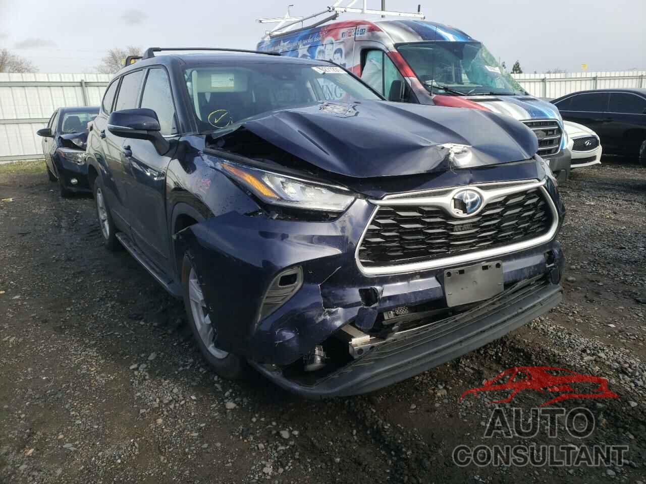 TOYOTA HIGHLANDER 2020 - 5TDZARAHXLS500942