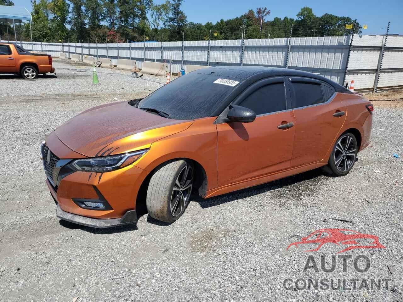 NISSAN SENTRA 2020 - 3N1AB8DV2LY282495