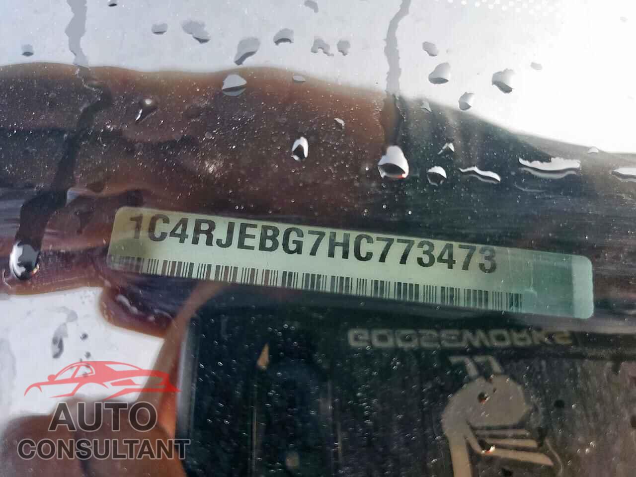 JEEP GRAND CHER 2017 - 1C4RJEBG7HC773473