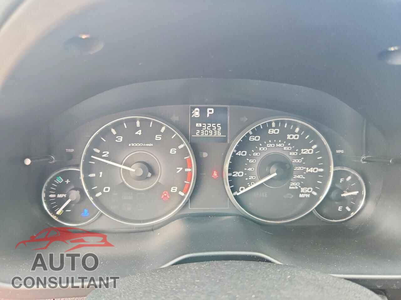 SUBARU OUTBACK 2011 - 4S4BRDKC9B2340036