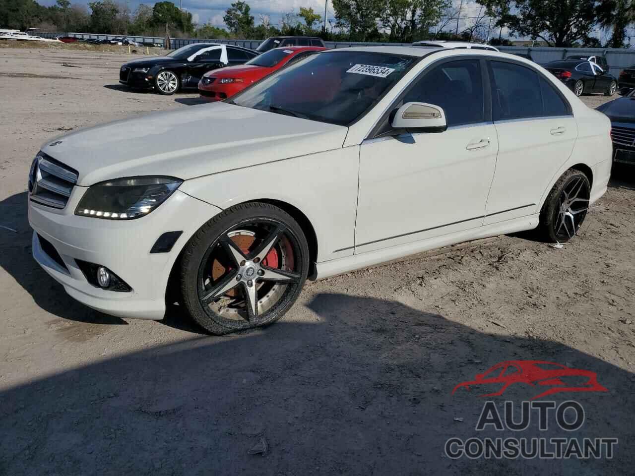 MERCEDES-BENZ C-CLASS 2009 - WDDGF54X69F202181