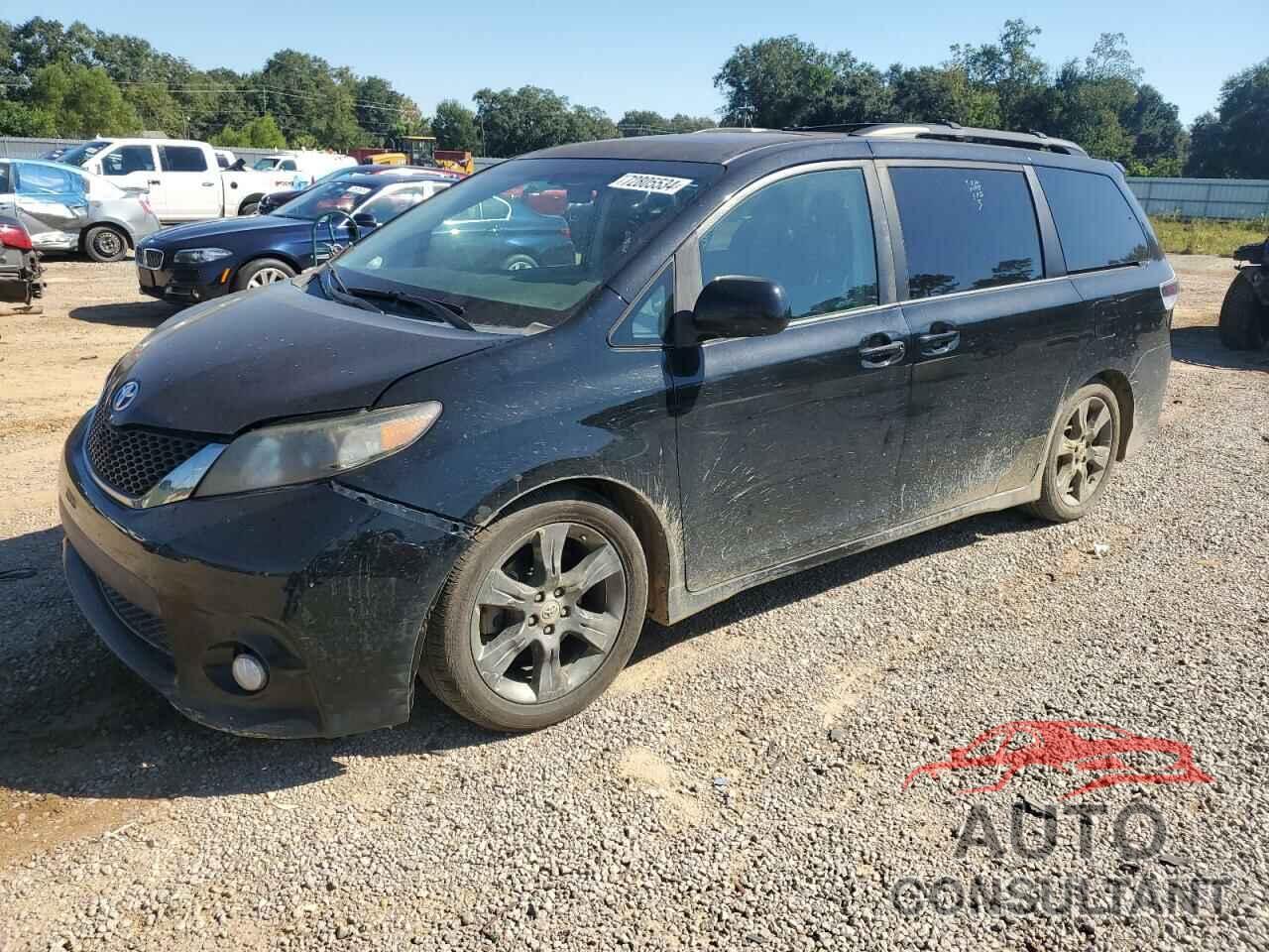 TOYOTA SIENNA 2011 - 5TDXK3DC0BS102638