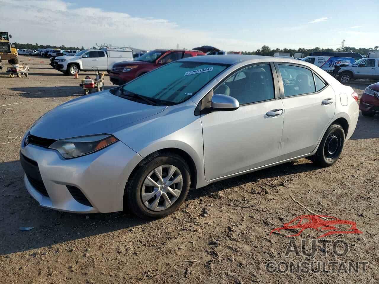 TOYOTA COROLLA 2014 - 2T1BURHE1EC016934