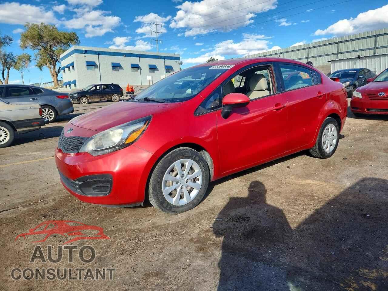 KIA RIO 2012 - KNADM4A39C6033227