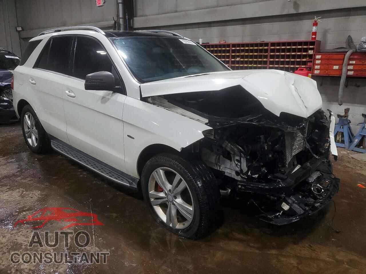 MERCEDES-BENZ M-CLASS 2012 - 4JGDA2EB2CA001035