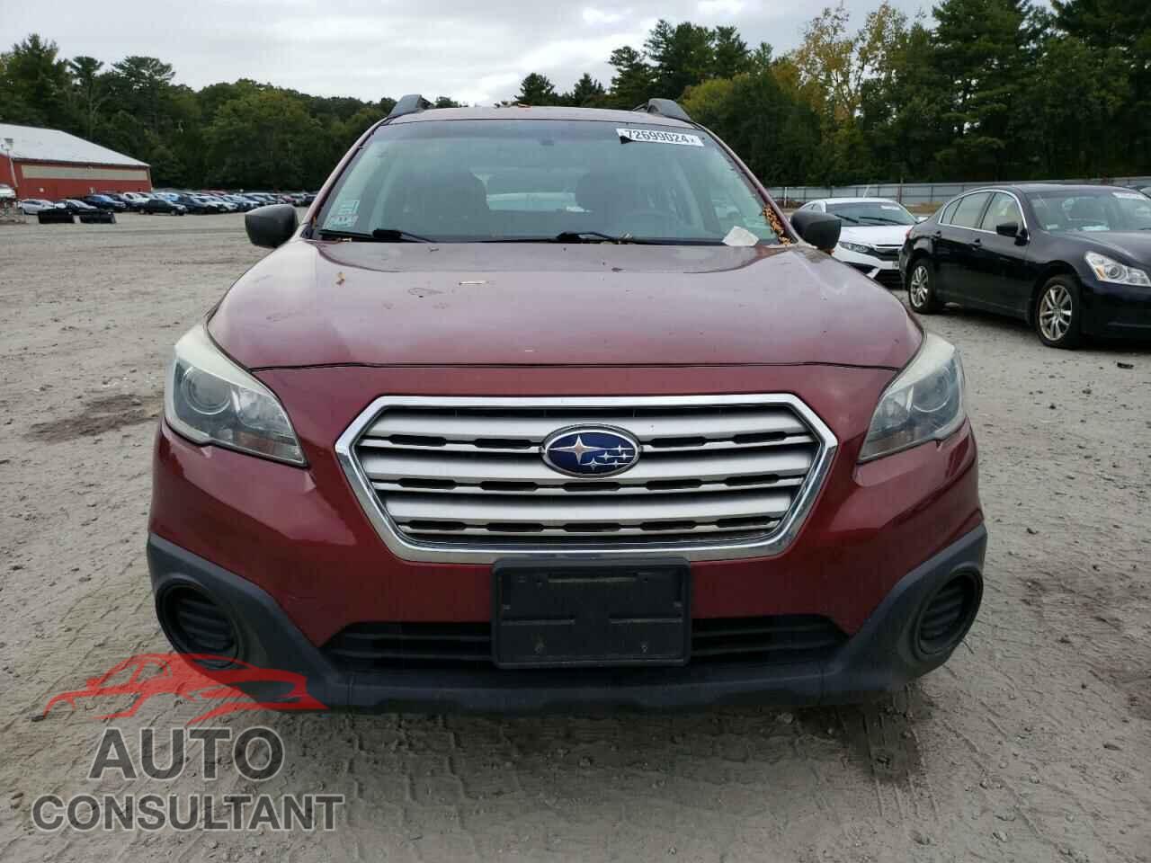 SUBARU OUTBACK 2017 - 4S4BSAAC2H3328916