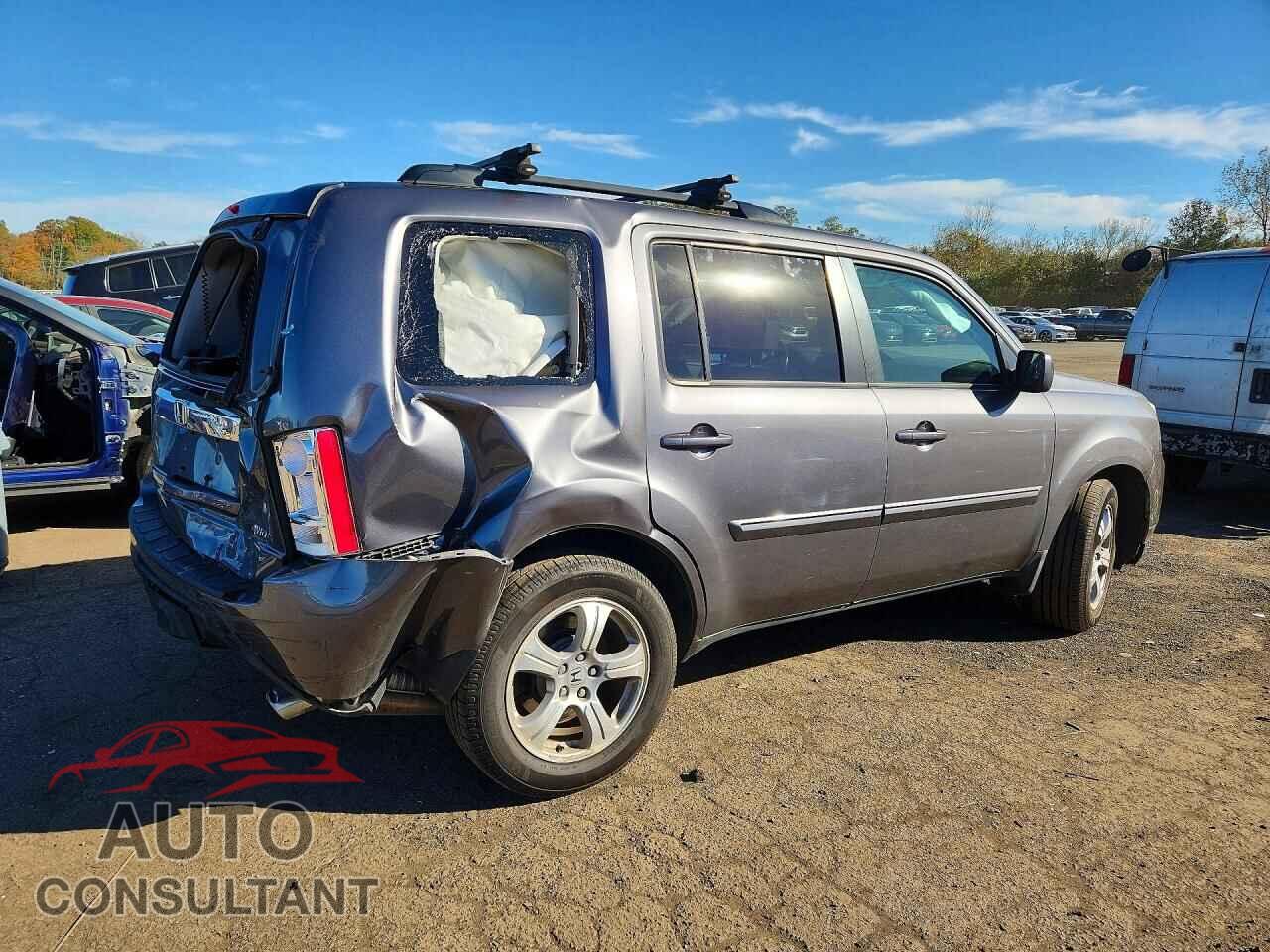HONDA PILOT EXL 2014 - 5FNYF4H64EB014820