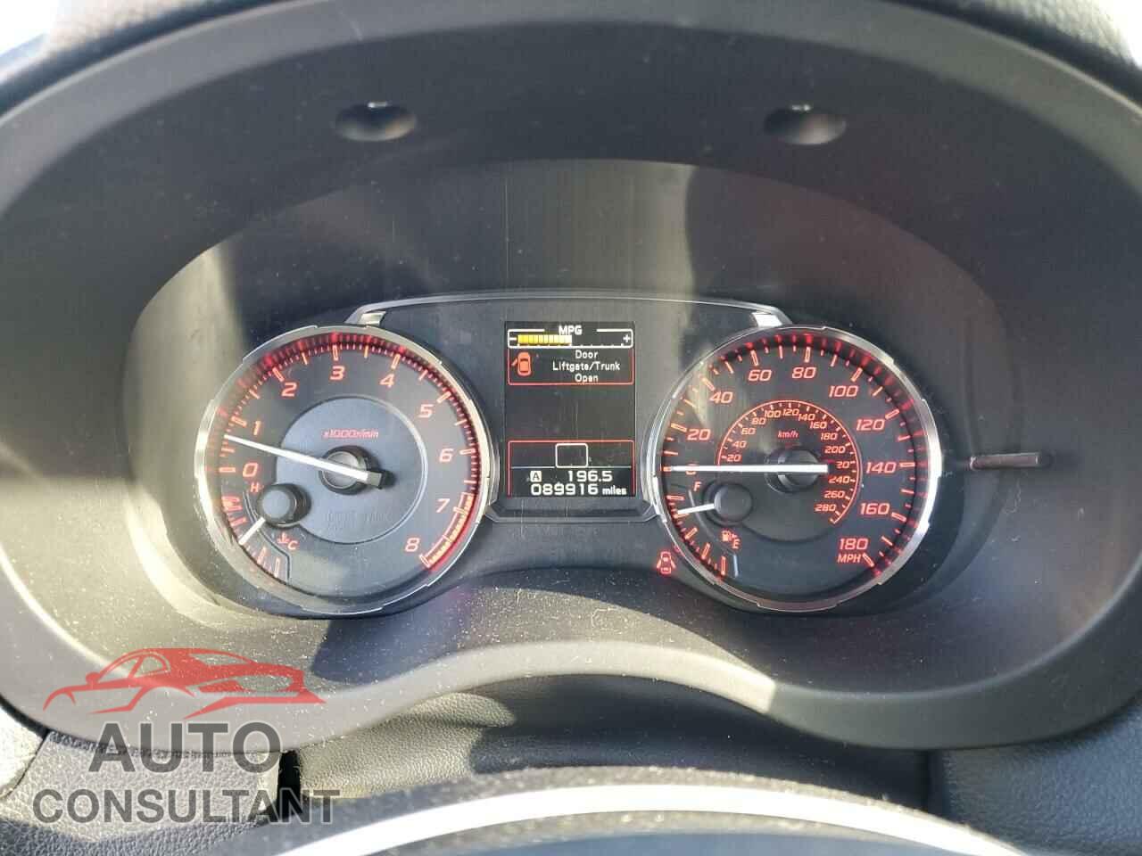 SUBARU WRX 2016 - JF1VA1E66G9828362