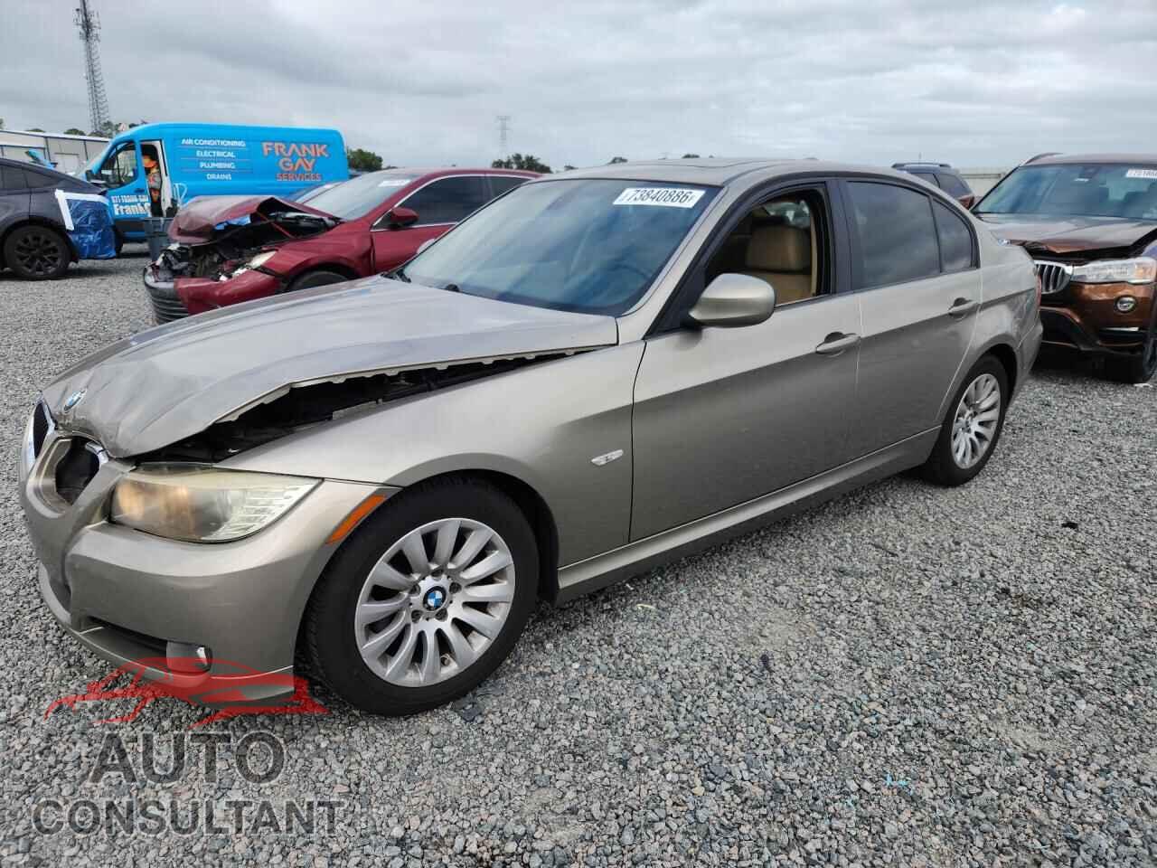 BMW 3 SERIES 2009 - WBAPH77559NL82217