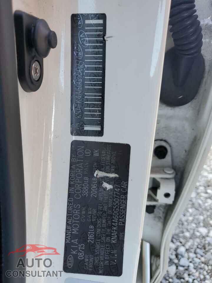KIA FORTE 2016 - KNAFK4A60G5507747