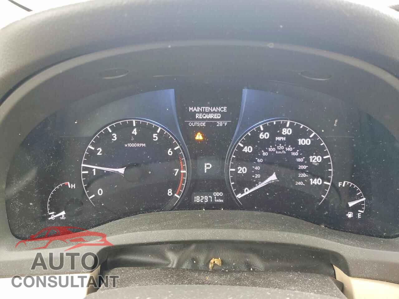 LEXUS RX350 2013 - 2T2BK1BA5DC187595