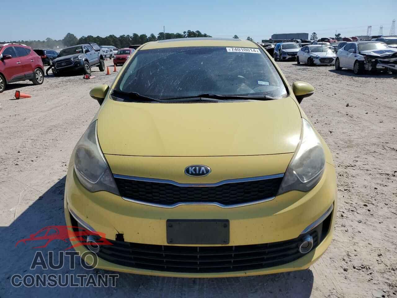 KIA RIO 2016 - KNADN4A36G6593516