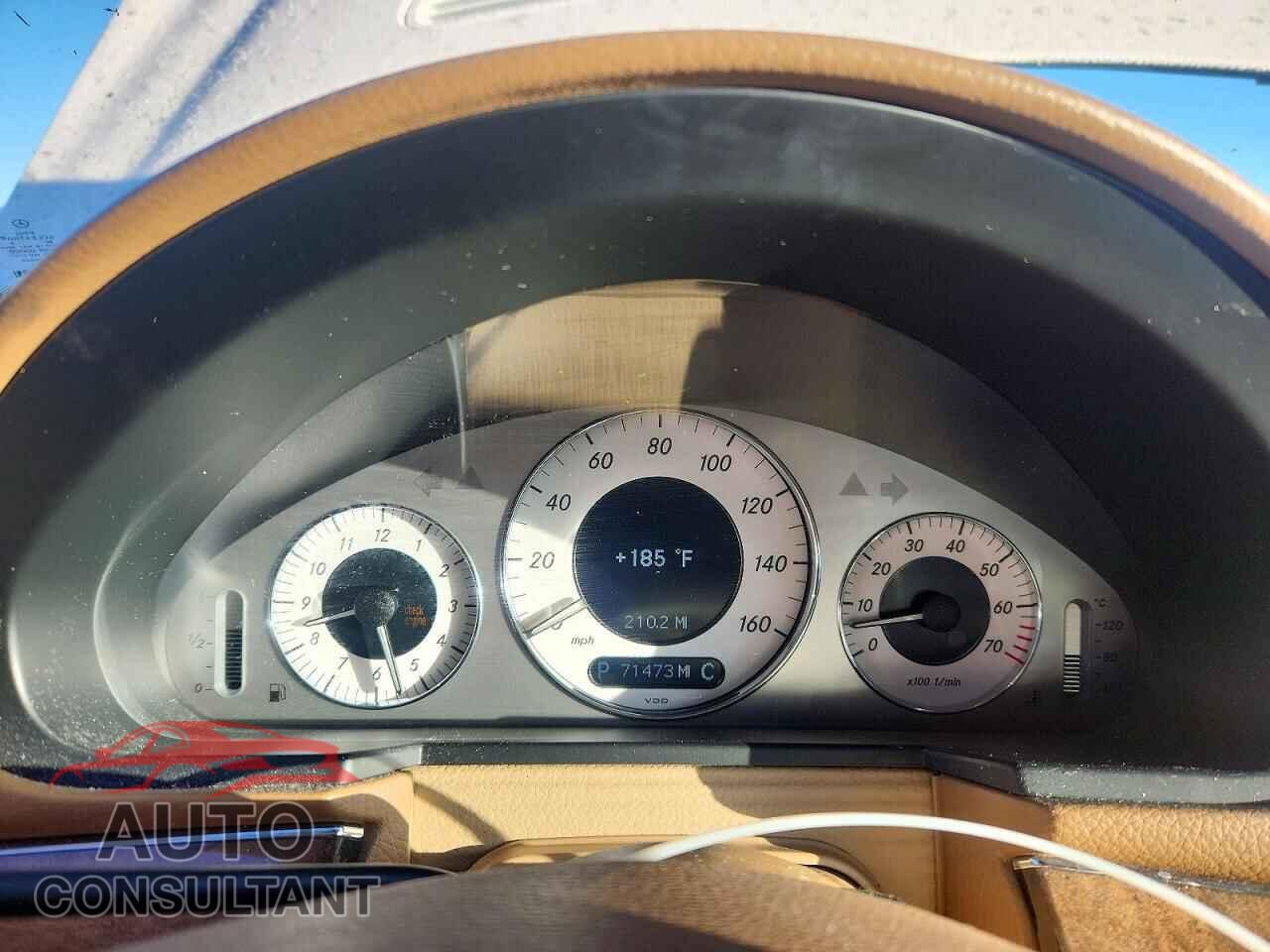 MERCEDES-BENZ E-CLASS 2009 - WDBUF56X49B371843