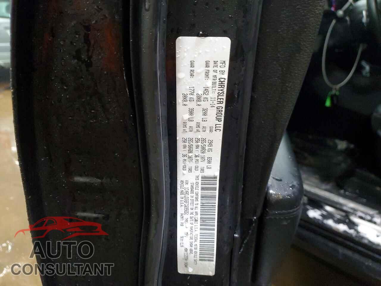 DODGE DURANGO 2015 - 1C4RDJDG6FC695651