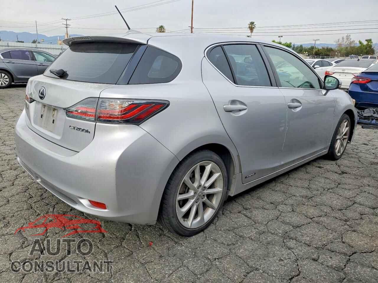 LEXUS CT 200 2012 - JTHKD5BH0C2050272