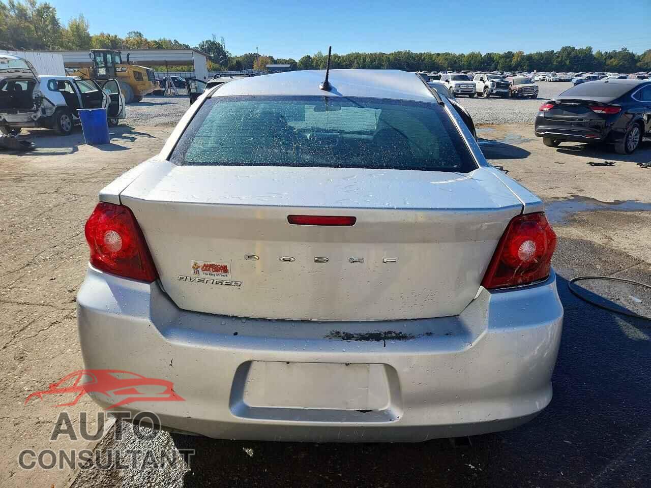 DODGE AVENGER 2012 - 1C3CDZCB3CN143314