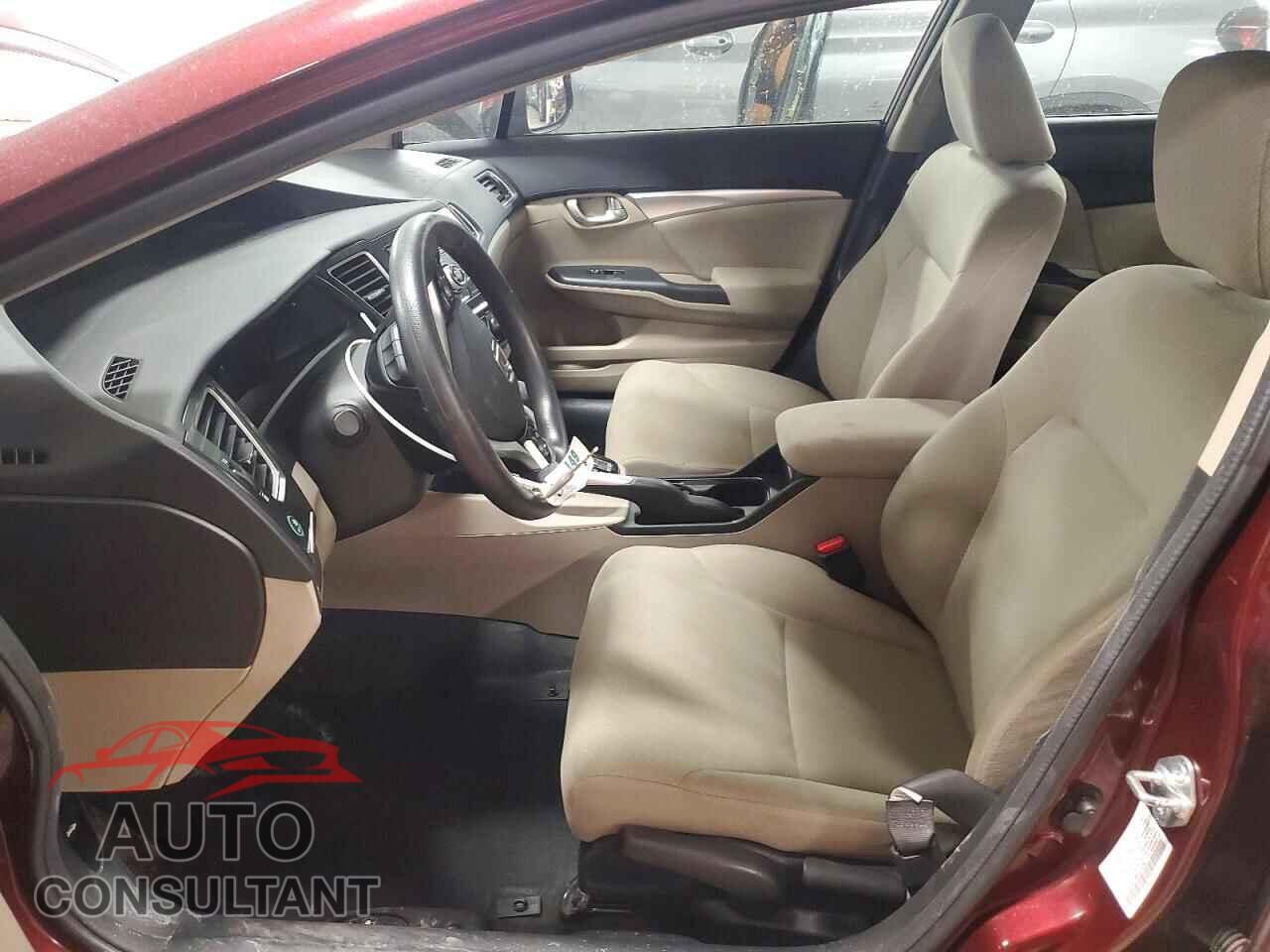 HONDA CIVIC 2013 - 19XFB2F86DE024250