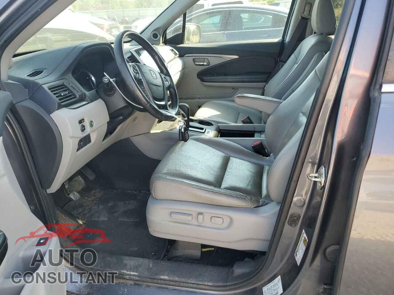 HONDA RIDGELINE 2017 - 5FPYK2F67HB009366