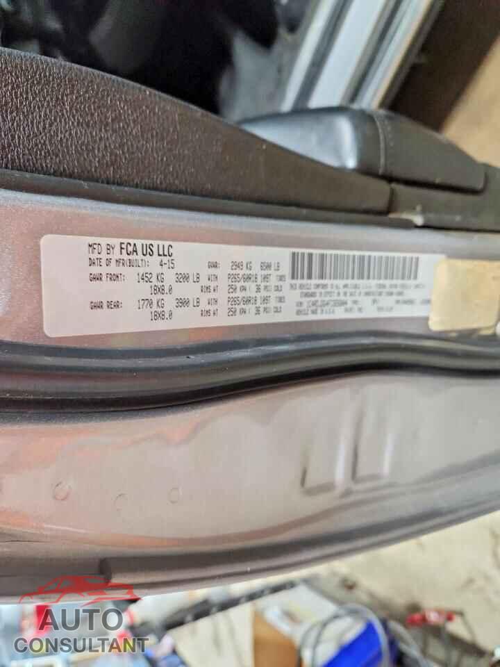 DODGE DURANGO 2015 - 1C4RDJDG4FC826804