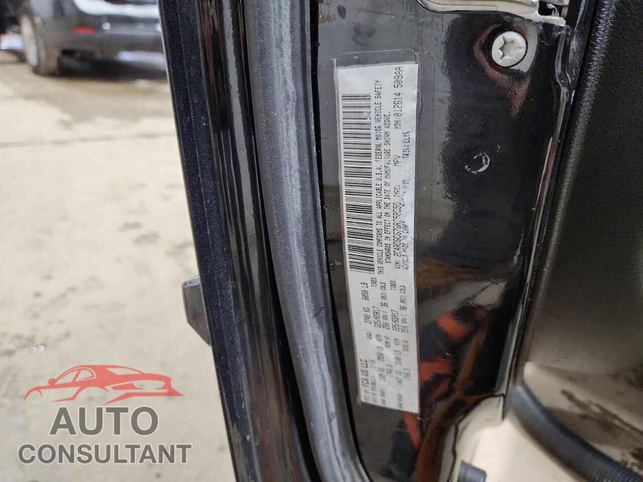 DODGE CARAVAN 2016 - 2C4RDGCG7GR258559