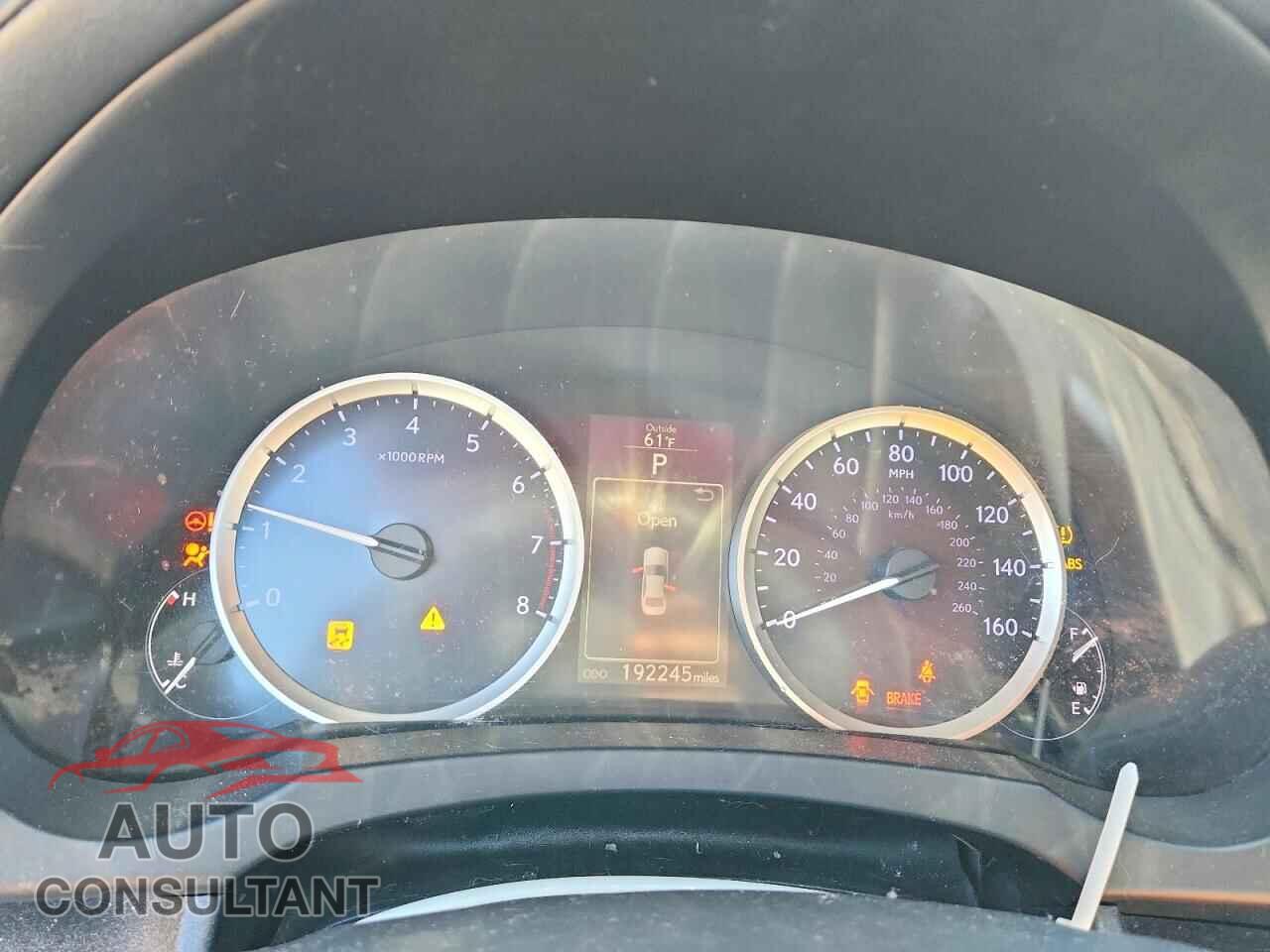 LEXUS IS 2014 - JTHBF1D22E5012748