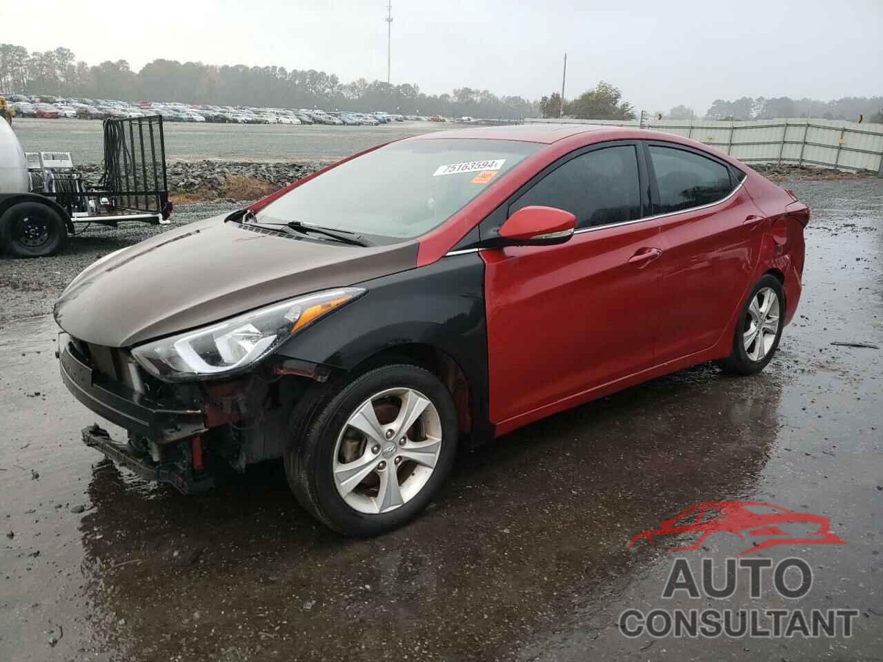 HYUNDAI ELANTRA 2016 - KMHDH4AE8GU634828