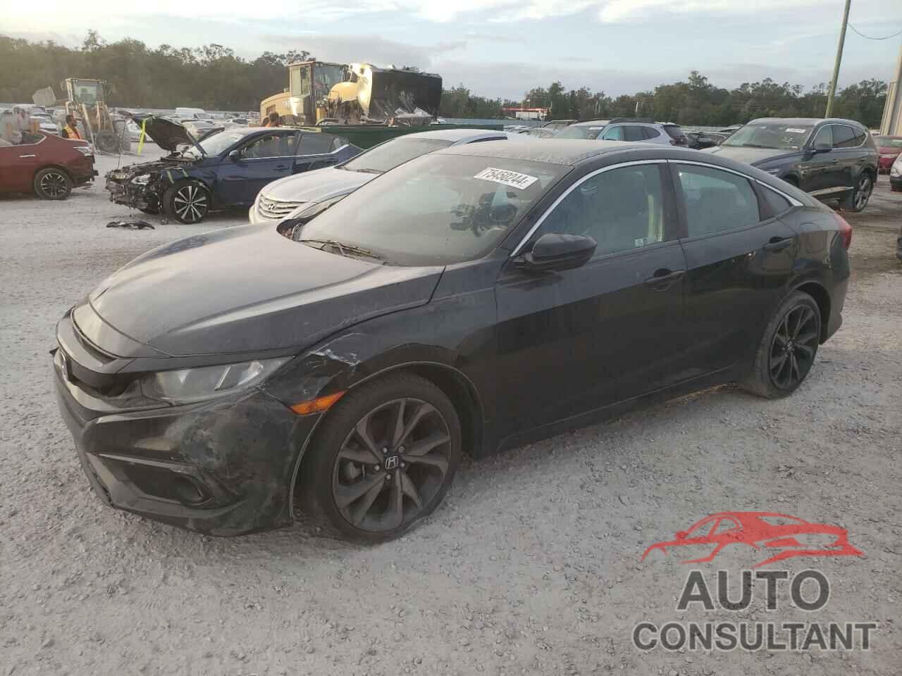 HONDA CIVIC 2019 - 2HGFC2F82KH571631