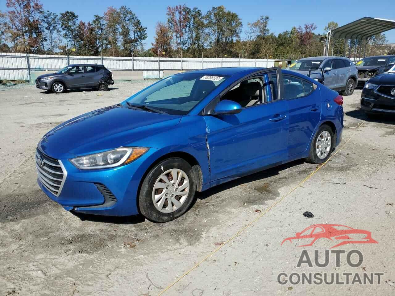 HYUNDAI ELANTRA 2017 - 5NPD74LF6HH206605