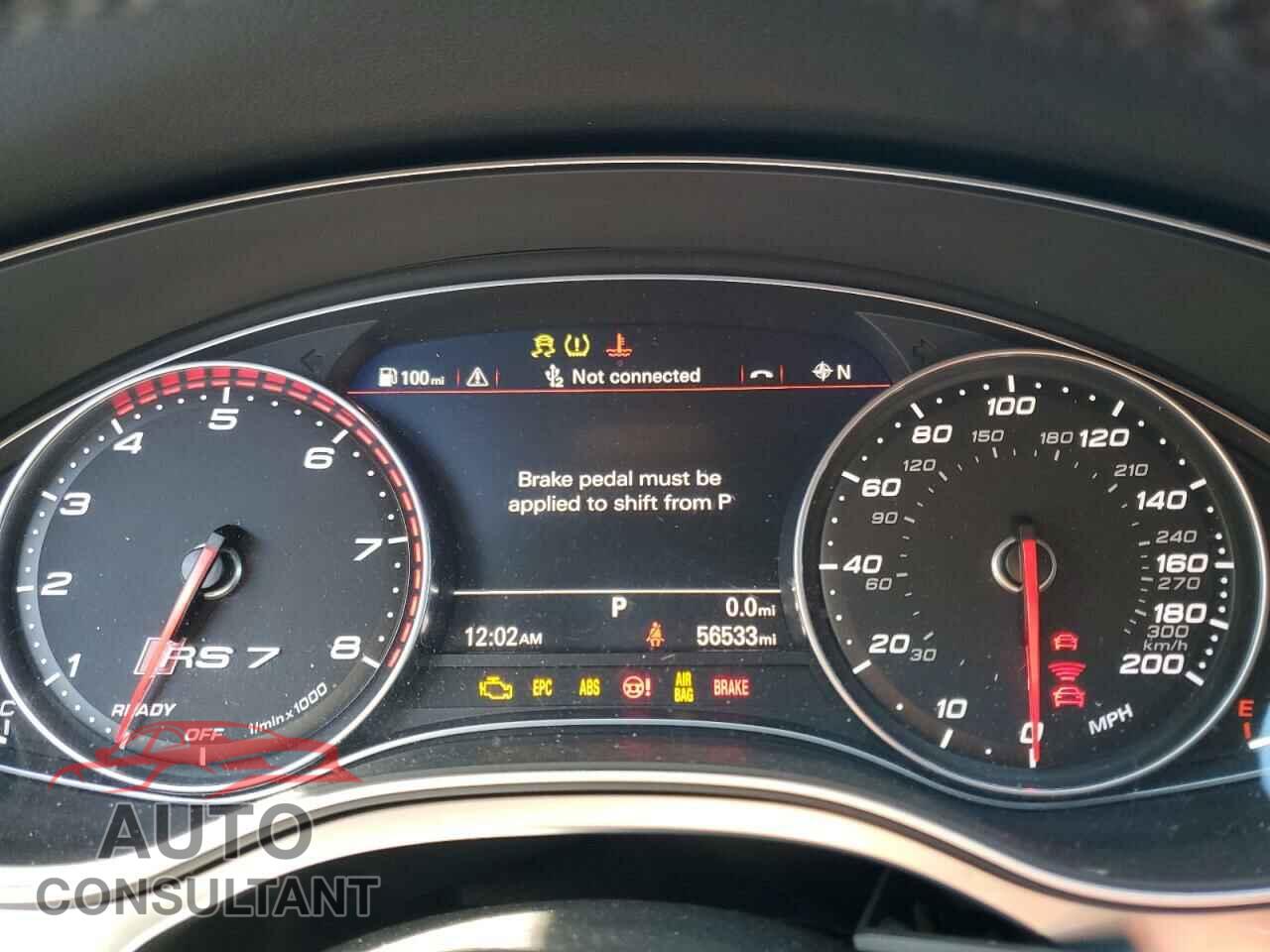 AUDI S7/RS7 2017 - WUAWAAFC2HN903265
