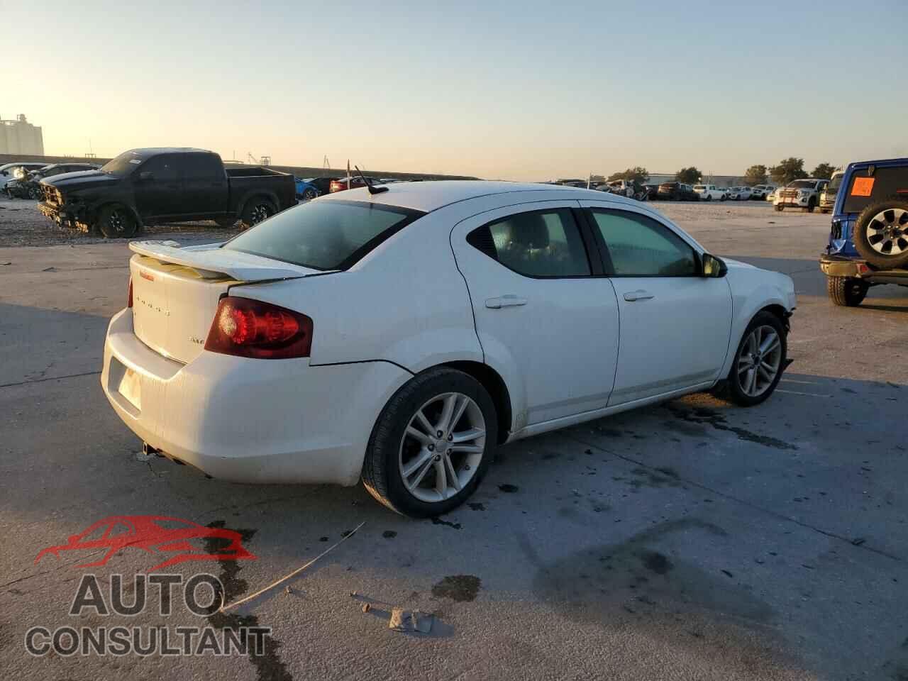 DODGE AVENGER 2012 - 1C3CDZCB1CN227714