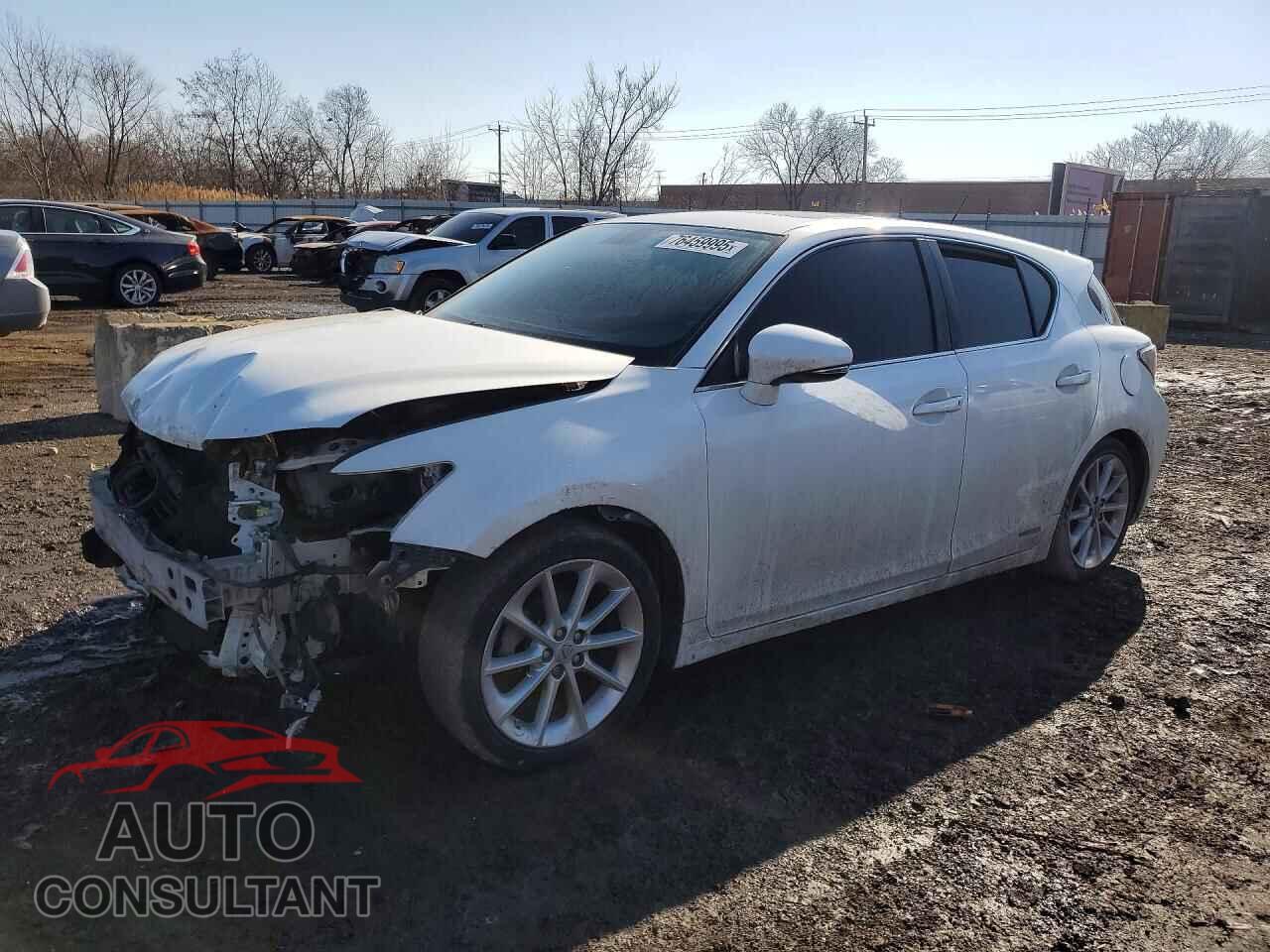 LEXUS CT 200 2012 - JTHKD5BH8C2103221