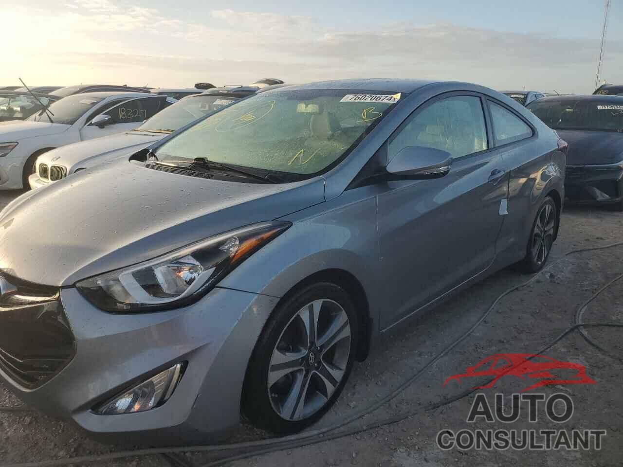 HYUNDAI ELANTRA 2014 - KMHDH6AH5EU029555