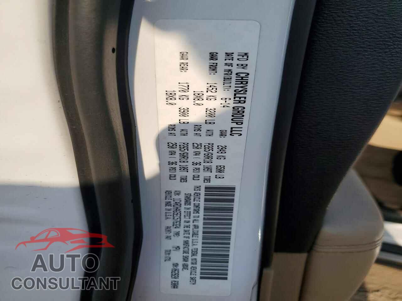 DODGE DURANGO 2014 - 1C4RDHAG5EC576324