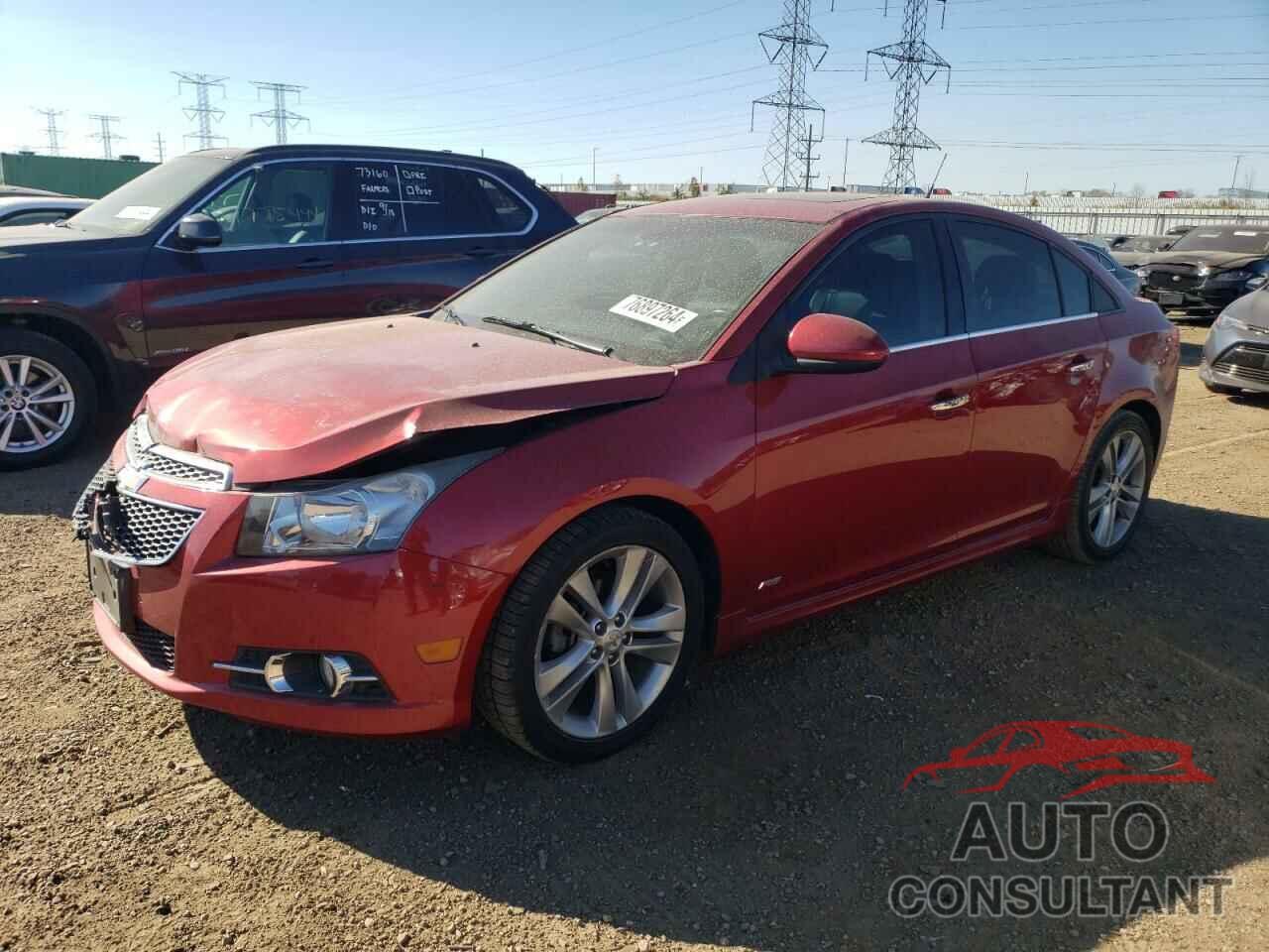 CHEVROLET CRUZE 2011 - 1G1PH5S96B7213019