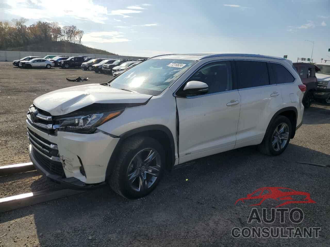 TOYOTA HIGHLANDER 2019 - 5TDDGRFH6KS072089