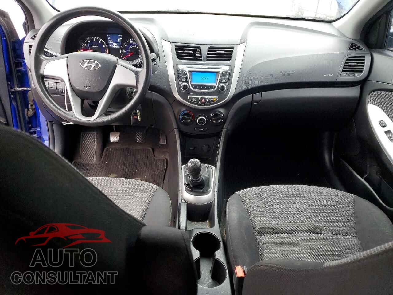 HYUNDAI ACCENT 2013 - KMHCT5AEXDU128882