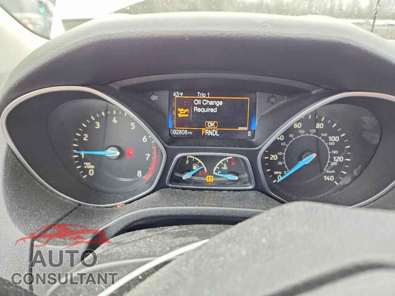 FORD FOCUS 2016 - 1FADP3F20GL242471